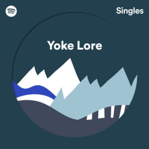 Yoke Lore album cover - indie boho wedding music, love song.